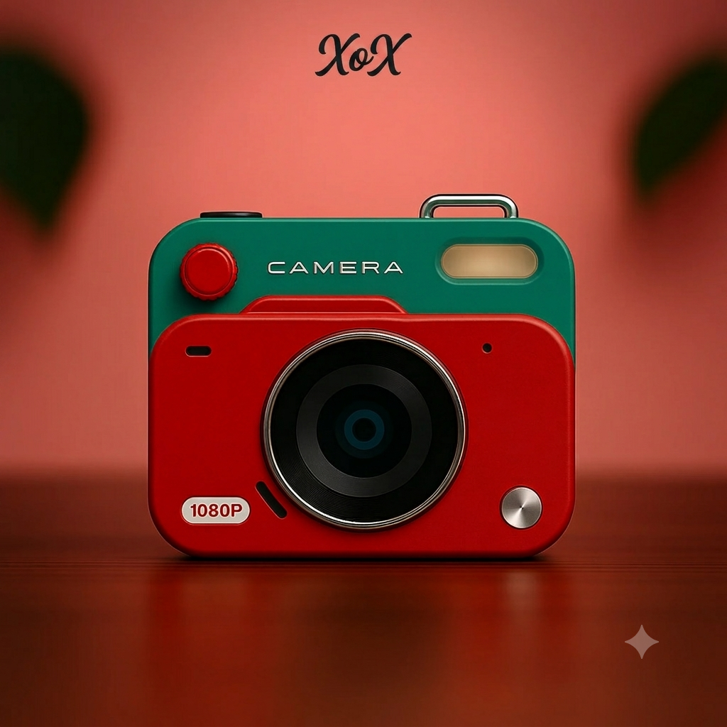 Mini Retro Dijital Kamera